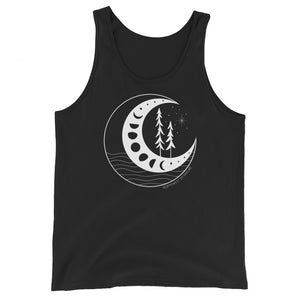 Moon Phases Unisex Tank Top