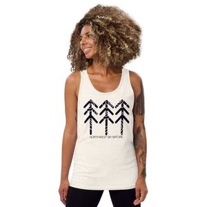 Tree Rings Unisex Tank Top