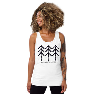 Tree Rings Unisex Tank Top