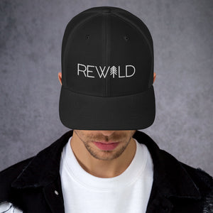 Rewild Mesh Snap Back Trucker Cap