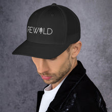 Load image into Gallery viewer, Rewild Mesh Snap Back Trucker Cap
