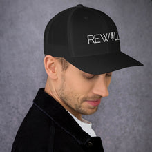 Load image into Gallery viewer, Rewild Mesh Snap Back Trucker Cap
