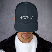 Load image into Gallery viewer, Rewild Mesh Snap Back Trucker Cap
