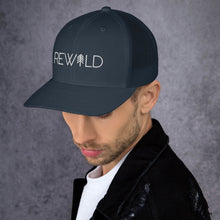 Load image into Gallery viewer, Rewild Mesh Snap Back Trucker Cap
