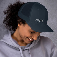 Load image into Gallery viewer, NWN Mesh Snap Back Trucker Cap
