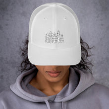 Load image into Gallery viewer, Forest Family Mesh Snap Back Trucker Cap
