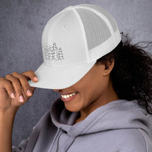 Load image into Gallery viewer, Forest Family Mesh Snap Back Trucker Cap
