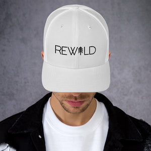 Rewild Mesh Snap Back Trucker Cap