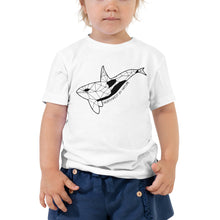 Load image into Gallery viewer, Geo Orca Toddler Tee
