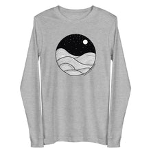 Load image into Gallery viewer, Midnight Waves Unisex Long Sleeve Tee

