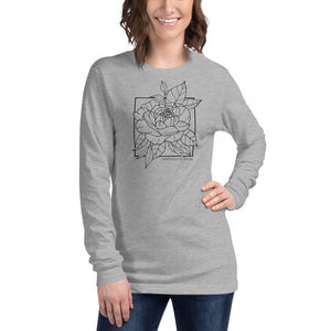 Peony Unisex Long Sleeve Tee