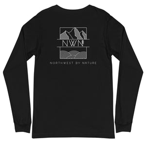 Northwest By Nature + Logo Unisex Long Sleeve Tee