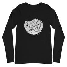 Load image into Gallery viewer, Circle Mountains Unisex Long Sleeve Tee
