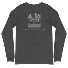 Load image into Gallery viewer, Northwest By Nature + Logo Unisex Long Sleeve Tee

