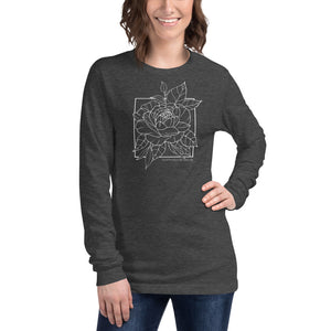 Peony Unisex Long Sleeve Tee