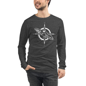 VI Compass Unisex Long Sleeve Tee