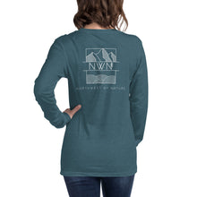 Load image into Gallery viewer, Northwest By Nature + Logo Unisex Long Sleeve Tee
