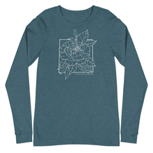 Load image into Gallery viewer, Peony Unisex Long Sleeve Tee
