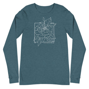 Peony Unisex Long Sleeve Tee