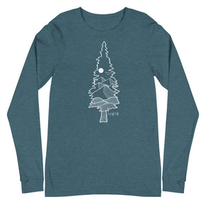 West Coast Tree Unisex Long Sleeve Tee