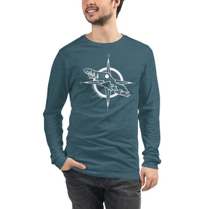 VI Compass Unisex Long Sleeve Tee