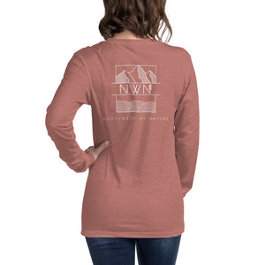 Northwest By Nature + Logo Unisex Long Sleeve Tee