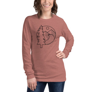 Adventure Awaits Unisex Long Sleeve Tee