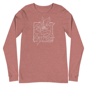 Peony Unisex Long Sleeve Tee