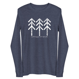 Tree Rings Unisex Long Sleeve Tee
