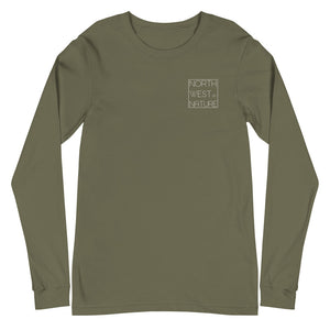 Northwest By Nature + Logo Unisex Long Sleeve Tee