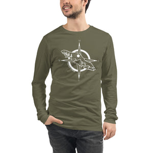 VI Compass Unisex Long Sleeve Tee