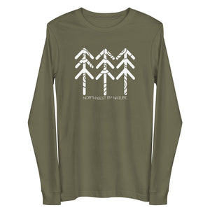 Tree Rings Unisex Long Sleeve Tee