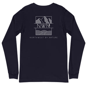 Northwest By Nature + Logo Unisex Long Sleeve Tee