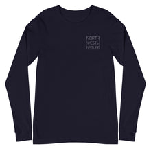 Load image into Gallery viewer, Northwest By Nature + Logo Unisex Long Sleeve Tee
