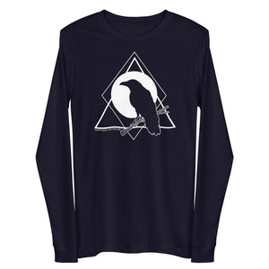 Raven Unisex Long Sleeve Tee