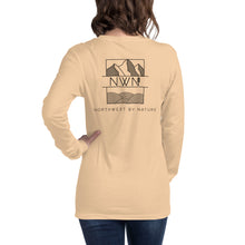 Load image into Gallery viewer, Northwest By Nature + Logo Unisex Long Sleeve Tee
