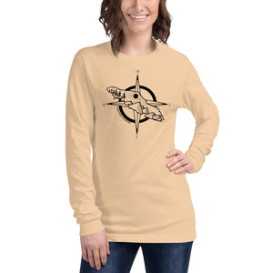 VI Compass Unisex Long Sleeve Tee