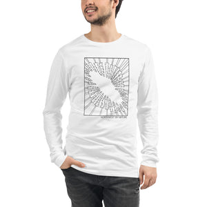 Vancouver Island Trees Unisex Long Sleeve Tee