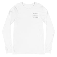 Load image into Gallery viewer, Northwest By Nature + Logo Unisex Long Sleeve Tee
