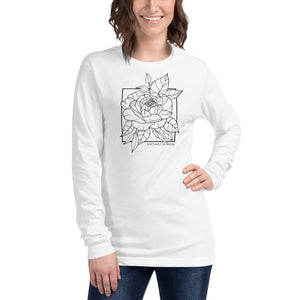 Peony Unisex Long Sleeve Tee
