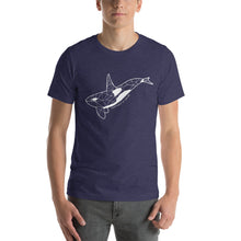 Load image into Gallery viewer, Geo Orca Unisex T-Shirt
