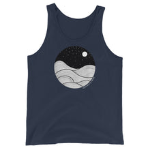 Load image into Gallery viewer, Midnight Waves Men&#39;s/Unisex Tank
