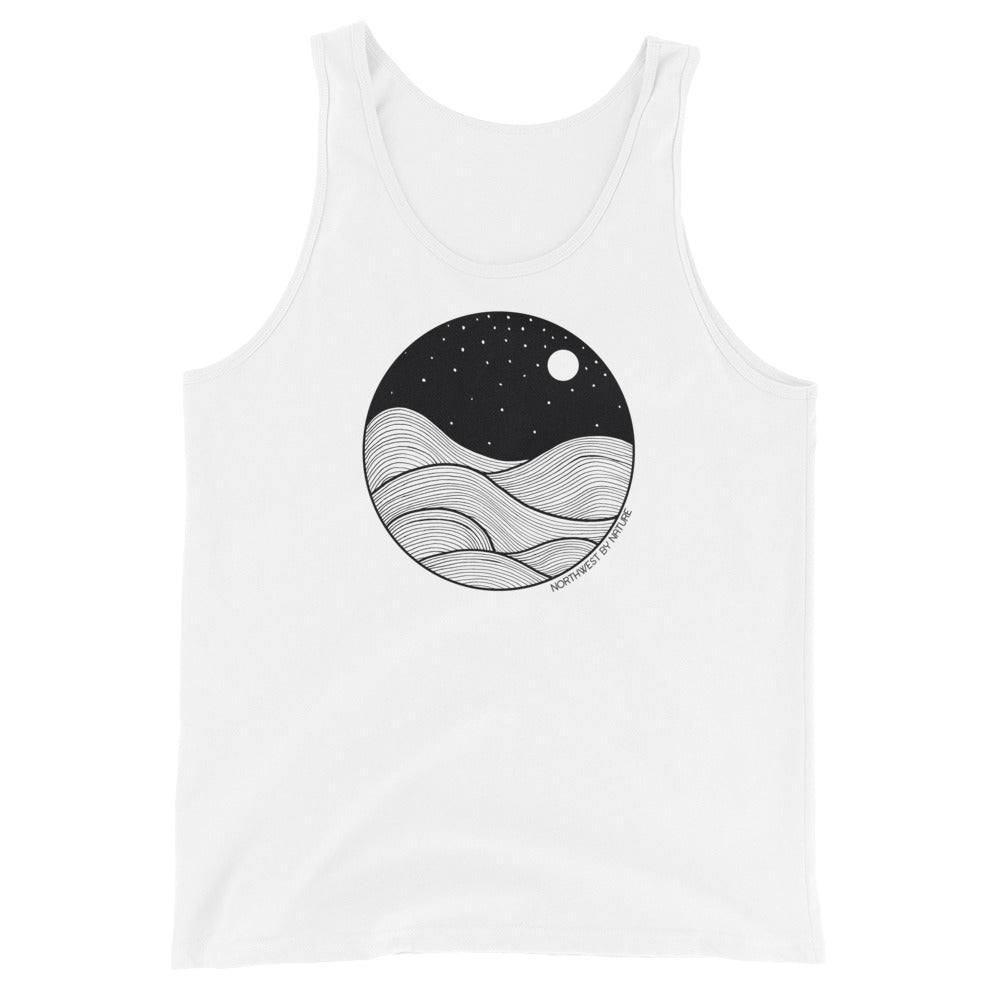Midnight Waves Men's/Unisex Tank