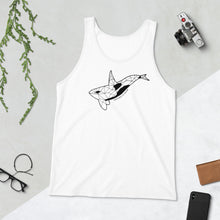 Load image into Gallery viewer, Geo Orca Men&#39;s/Unisex Tank
