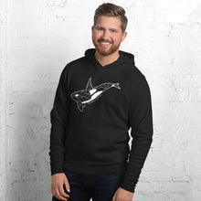 Load image into Gallery viewer, Geo Orca Unisex Hoodie

