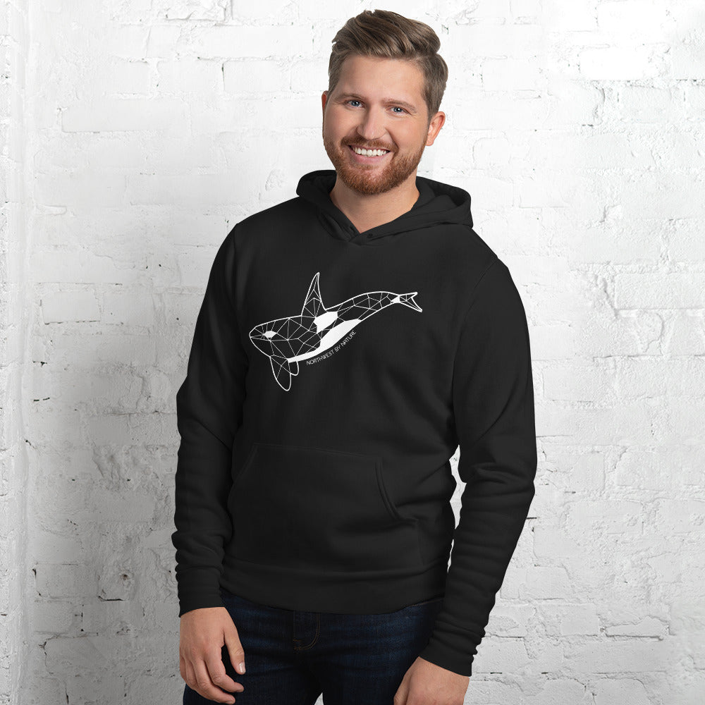 Geo Orca Unisex Hoodie