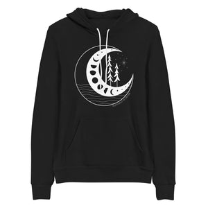 Moon Phases Unisex Hoodie