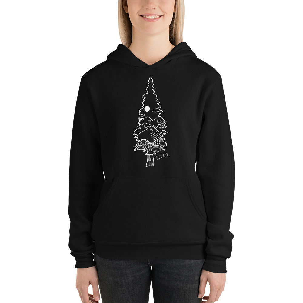 West Coast Tree Unisex Hoodie