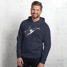 Load image into Gallery viewer, Geo Orca Unisex Hoodie
