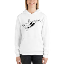 Load image into Gallery viewer, Geo Orca Unisex Hoodie
